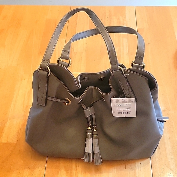 Liz Claiborne Grey Moon Purse - Picture 2 of 7